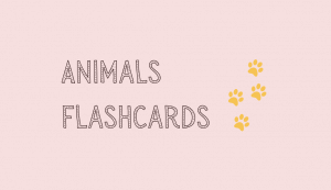 Read more about the article Spanish Flashcards – Animals