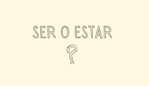 ser in estar